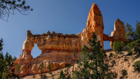 Close Look At Tower Bridge in Bryce Canyon National Park, UT