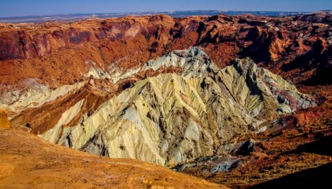 Upheaval Dome In Canyonlands National Park, UT