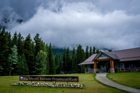 Visitor Center In Mount Robson Provincial Park, BC