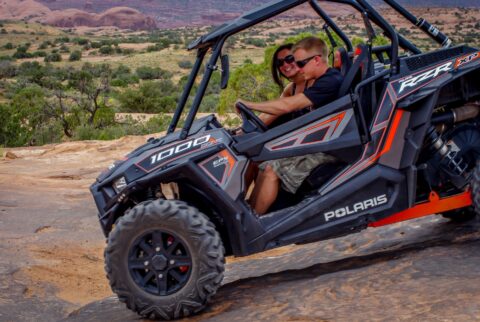 You See, It’s  Fun To Drive On Poison Spider Trail, Moab, UT