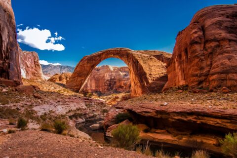 Last Kilometer On Foot To Rainbow Bridge In Glen Canyon, UT