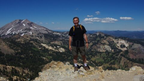 rrasha @ Brokeoff Mountain Peak, Lassen Volcanic National Park, CA