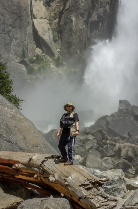 rrasha @ Yosemite Falls, Yosemite National Park, CA