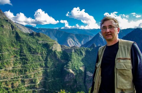 rrasha On Top Of Putucusi Mountain In Agua Calientes, Peru