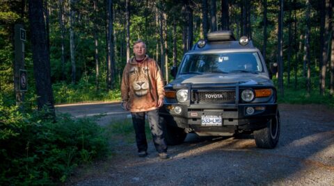 rrasha in Crandell Mountain Campground, Waterton National Park, AB