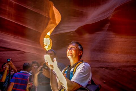 rrasha In Upper Antelope Slot Canyon, Page, AZ